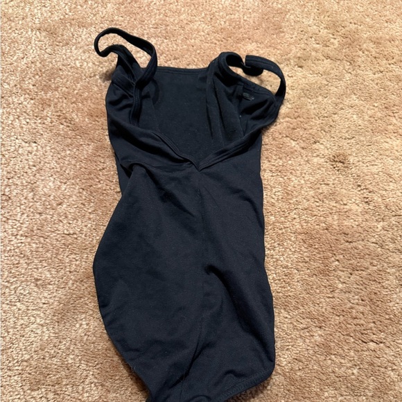 Classic Black Kids Leotard - Picture 3 of 3